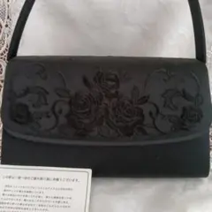 SALE⚠️岩佐　日本製　ブラック　フォーマル　バッグ　未使用品　保管品