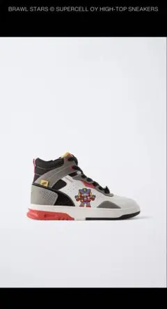 新品未使用　ZARA ハイカットスニーカー