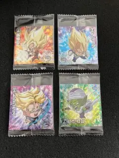 超戦士シールウエハース超 超15 ゴッドレア4枚セット