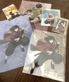 鬼滅の刃アニプレックスオンラインくじ　C賞ビッグアクリルスタンドE賞、7点セット