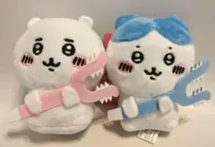 【日本未入荷】ちいかわ 台湾限定 討伐マスコットキーホルダー ちいかわ＆ハチワレ