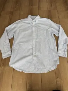 UNIQLO オックスフォードシャツ ボタンダウン ストライプ サイズXL