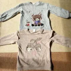 H＆M　薄手　トレーナー　90サイズ　2点セット☆