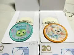 ダッフィー20周年ワッペン　2個セット売り！ディズニーシー