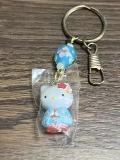金沢限定 ハローキティ 着物キーホルダー ハローキティ 着物 和装 アクリルキーホルダー サンリオ レトロ 0618