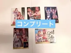 林下詩美 青野未来 マリーゴールド 直筆サイン パネル ロイヤルシート