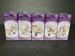 ワンピース フィギュア ワーコレ ルフィ ニカ ギア5 全5種セット　メタリック