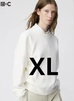 ユニクロ　UNIQLO スムースコットンクルーネックセーター　XL