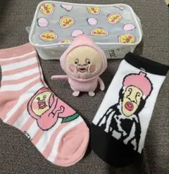 こびとづかん　ソックス　くつ下　ポーチ　ぬいぐるみ