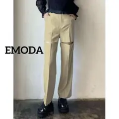 【EMODA•新品】カットアウトストレートパンツ ¥7,990