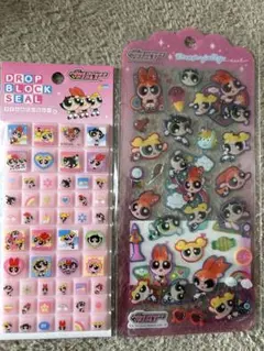 パワーパフガールズ シール・ステッカー 2シートセット