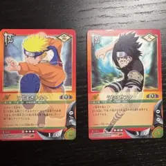 NARUTO カードゲーム うちはサスケ 忍-47 忍-26 - メルカリ