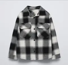 ポケットチェックシャツジャケット