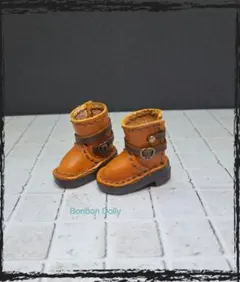 ブライス　ピュアニーモs　1/6サイズ　本革靴＊[Bonbon Dolly 8]