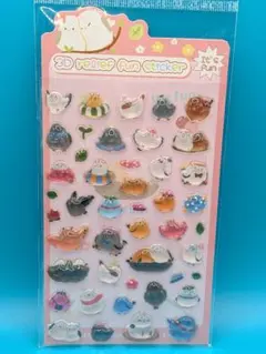 【海外製】うるチュル風シマエナガシール