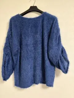 ANGELINA ブルー　レディースニット（最終お値下げ）