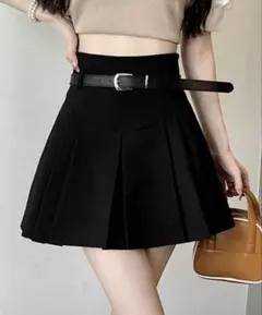 【最終値下げ価格】SHEINハイウエストプリーツスカート