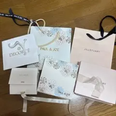 PAUL & JOE DECORTE JILL STUART ショップ袋セット