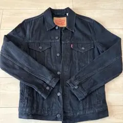 Levi's ブラックデニムジャケット S