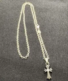 クロス ベビーファット 1p ロールチェーン 50cm silver925 - メルカリ