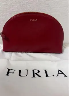 【最終値下げ】【6.13まで】FURLA ドーム型ポーチのサムネイル