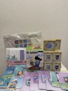 ドラゴンボール　一番くじ　A賞　孫悟空&クリリン牛乳配達フィギュア