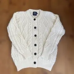 Aran Woolen Mills カーディガン M