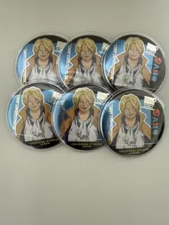 ワンピース サボ缶バッジ 6個セット