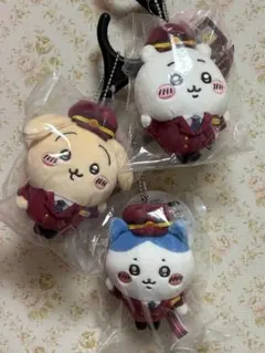 【新品】阪急電車 ぬいぐるみ3個セット ちいかわ うさぎ ハチワレ +マグカップ