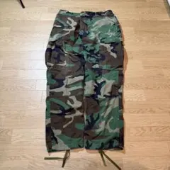US ARMY ミリタリー カーゴパンツ　ウッドランドカモ 迷彩