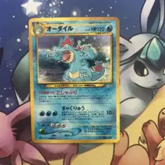 PSA8】オーダイル_プレミアムファイル PROMO 第1世代 旧裏面 - メルカリ