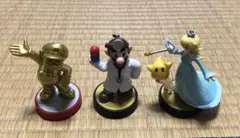 Nintendo 任天堂　アミーボ　Dr.マリオ　ゴールドマリオ　フィギュア