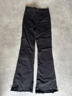 Bershka ブーツカットデニム フレアデニム ブラック 34インチ