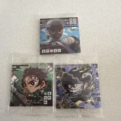 鬼滅の刃 ディフォルメ　ウエハース シール 3枚セット