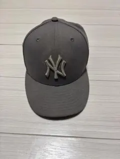 New Era 59FIFTY グレー キャップ 7 3/8
