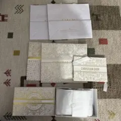 DIORショプ袋　プレゼント用　空箱　ギフトセット