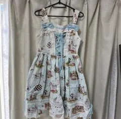 ベイビーザスターズシャインブライト　水色 ゴスロリ　ロリータ　ジャンパースカート