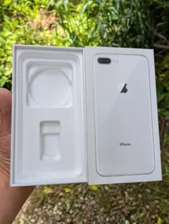 Apple iPhone 8 Plus 64GBシルバー空箱 箱のみ 付属品なし
