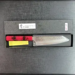 関の刃物 小三徳 名刀包丁 土方歳三 140mm 和泉守兼定 両刃 小形包丁