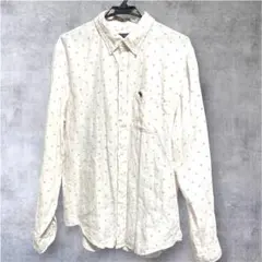 アバクロ リネン100% シャツ XL相当 ビッグシルエット ゆるだぼ　ピンクのサムネイル