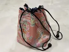 リバーシブル巾着