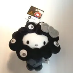 黒ミャクミャク キティ カラビナ サンリオ 関西万博 BC