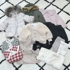 90 女の子　まとめ売り　アウター　GAP teteatete ダウン　コート
