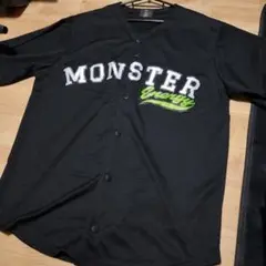 モンスターエナジー　ベースボールシャツ　XL 懸賞品