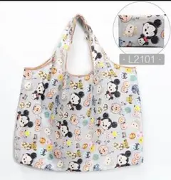 折り畳みエコバッグ 大容量 ミッキーマウス 折りたたみ