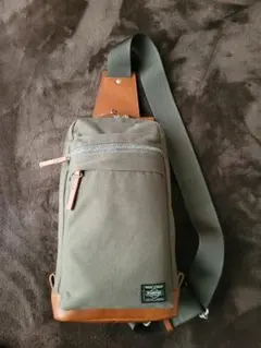 希少‼️PORTER ポーター ROOT ルート スリングバッグ カーキ