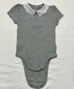 グレー　ロンパース　襟付きロンパース　GAPBaby 90