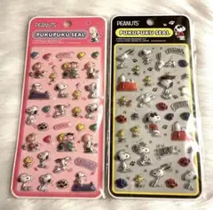PEANUTS PUKUPUKU SEAL 2枚セット⭐️