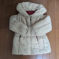 REDDY APPLESEED ベージュ中綿コート