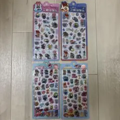 ズートピア 立体シール 4枚セット 新品未開封　②